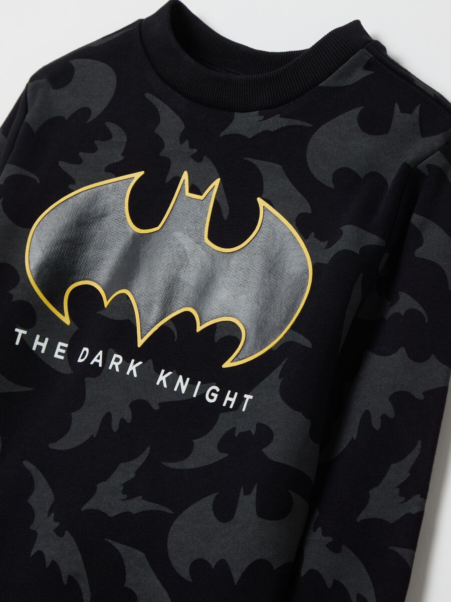 Fleece jogging set with Batman print_3