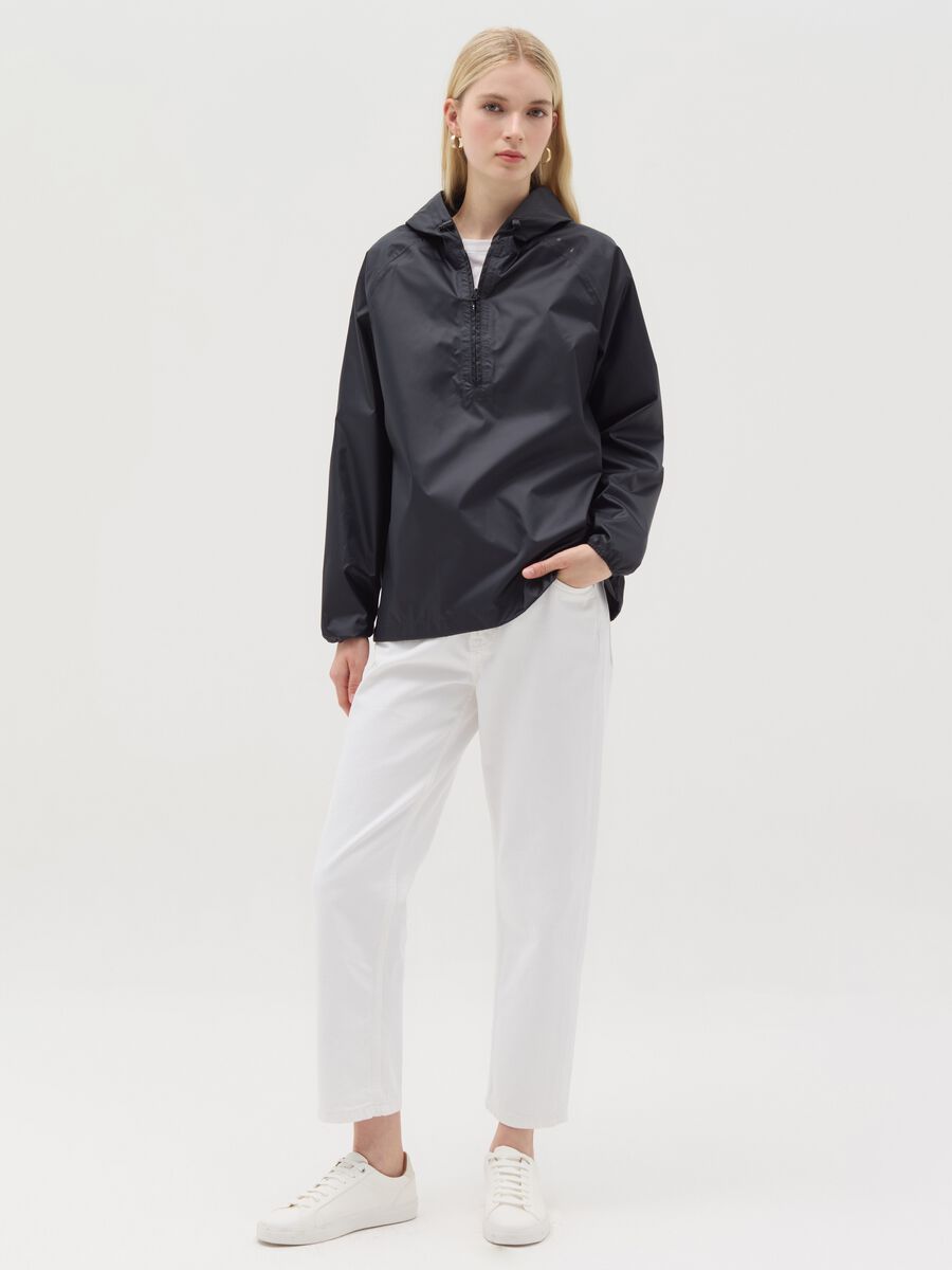 Half-zip waterproof jacket_1