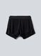 Black ALTAVIA COURT pleated sports shorts in stretch fabric with removable inner short_4
