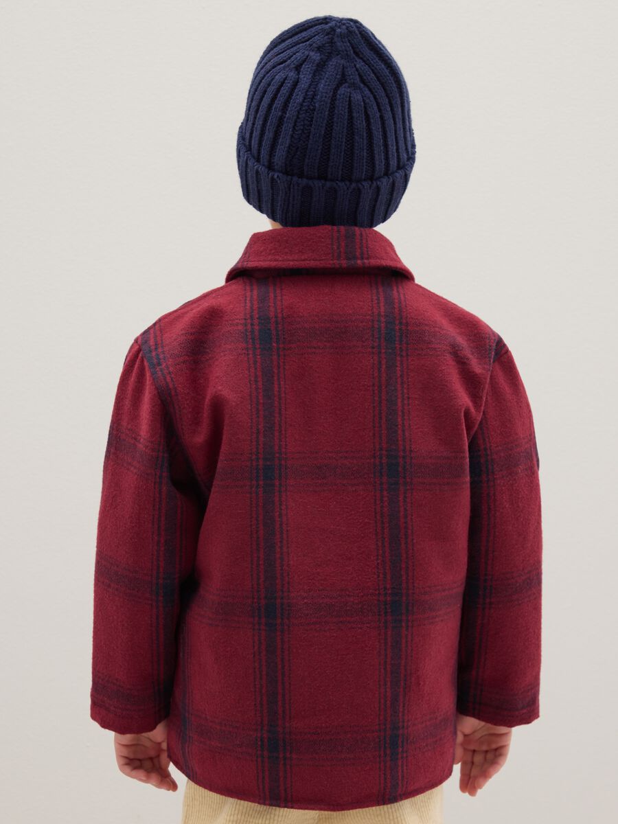 Giacca a quadri multicolor da bambino regular fit_1