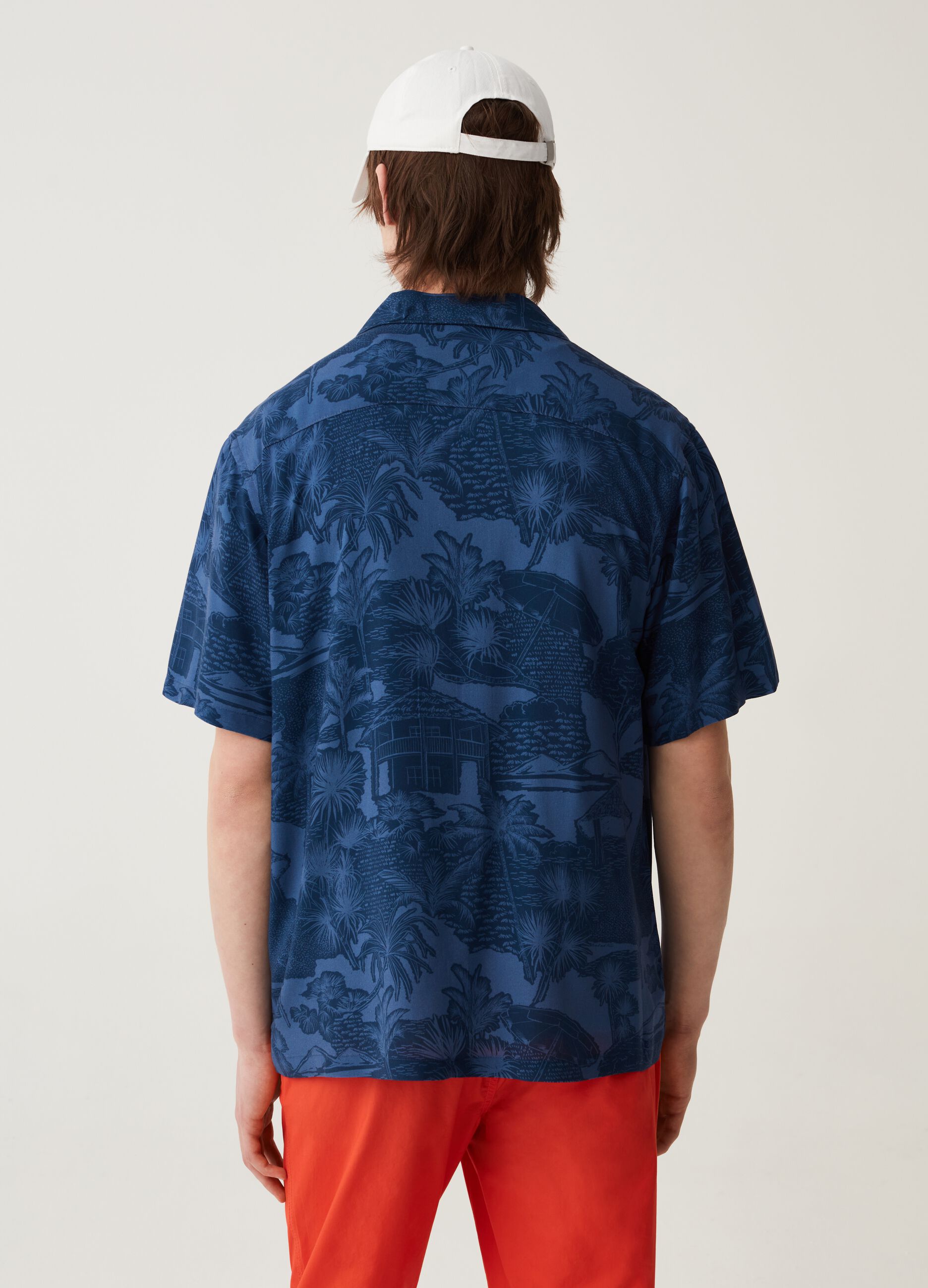 Camicia oversize in viscosa sostenibile Grand&Hills_2