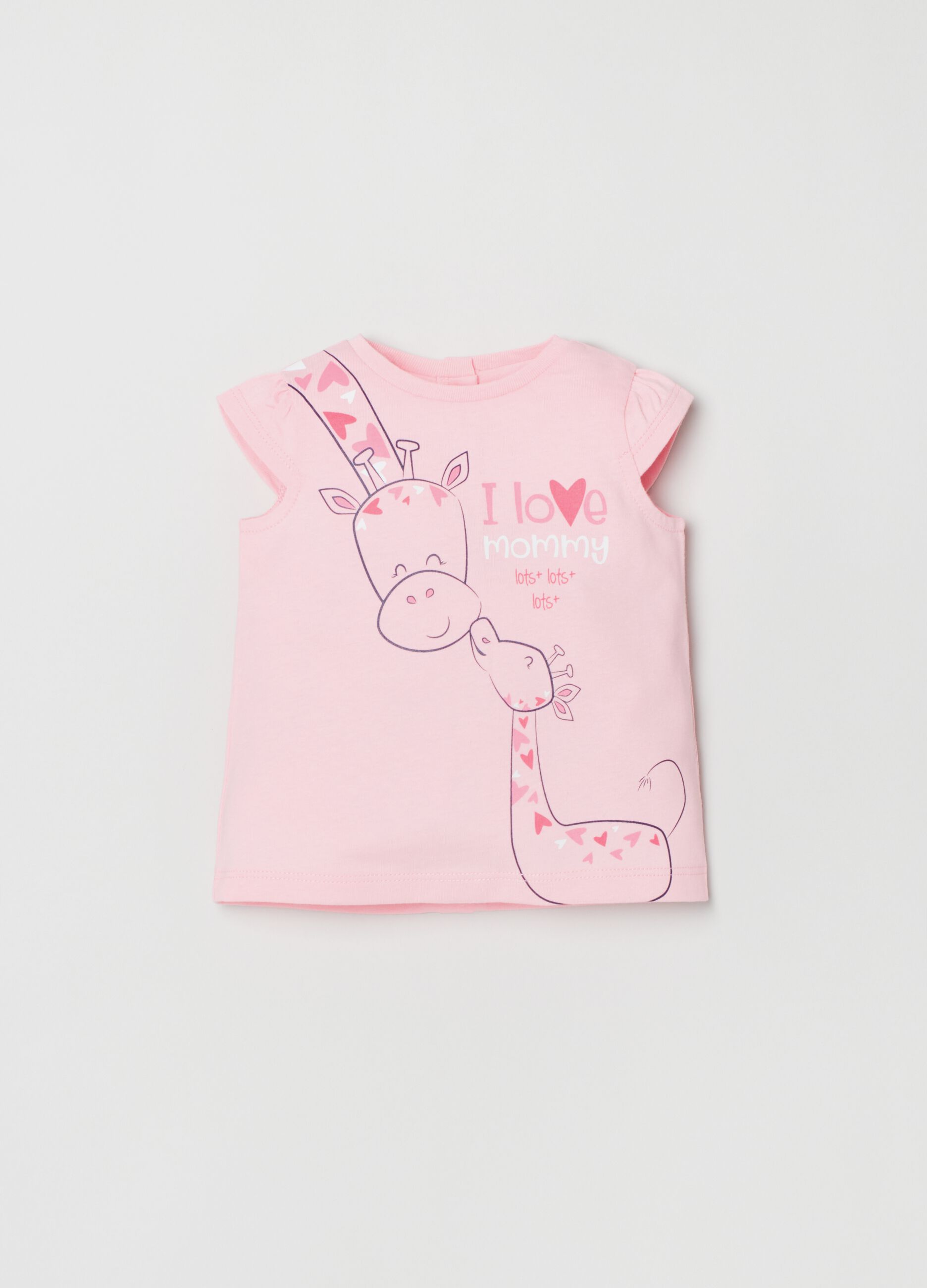T-shirt with Mother’s Day motif print