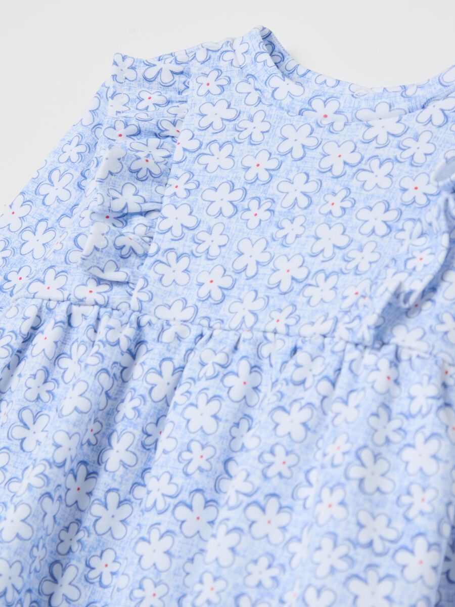 Floral dress and leggings set_3