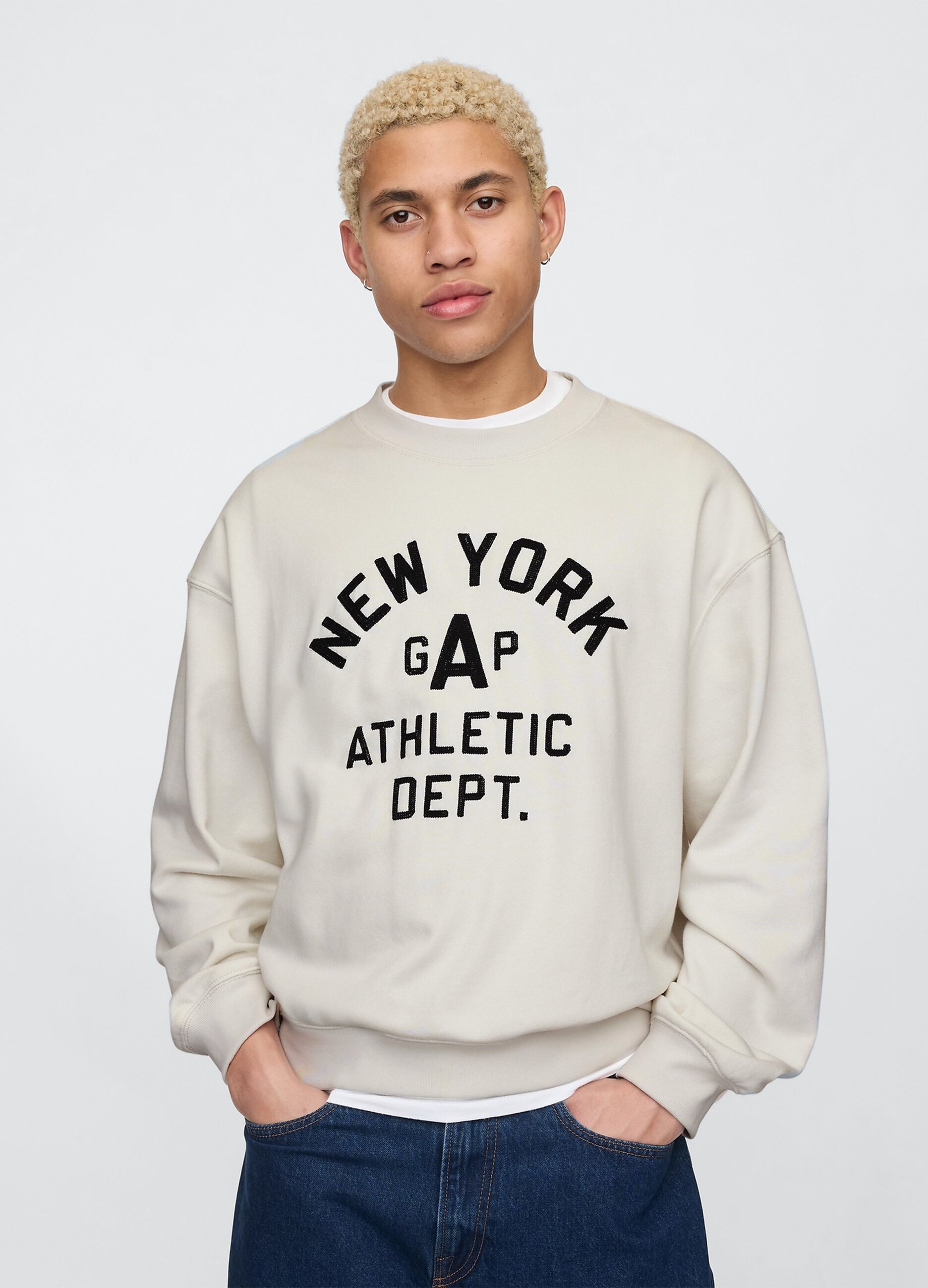 Gap New York Logo Crewneck Sweatshirt