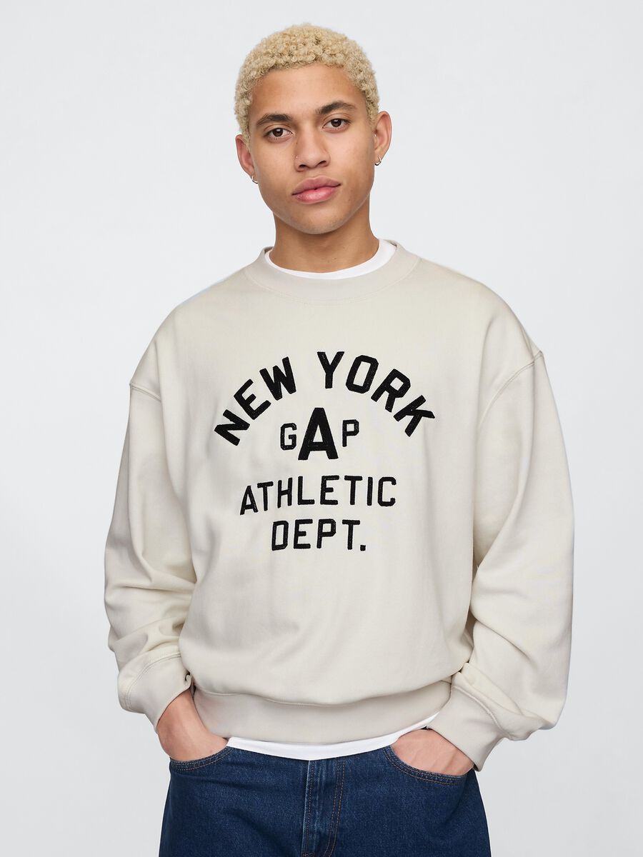 Gap New York Logo Crewneck Sweatshirt_0