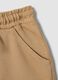 Beige pure cotton shorts_2