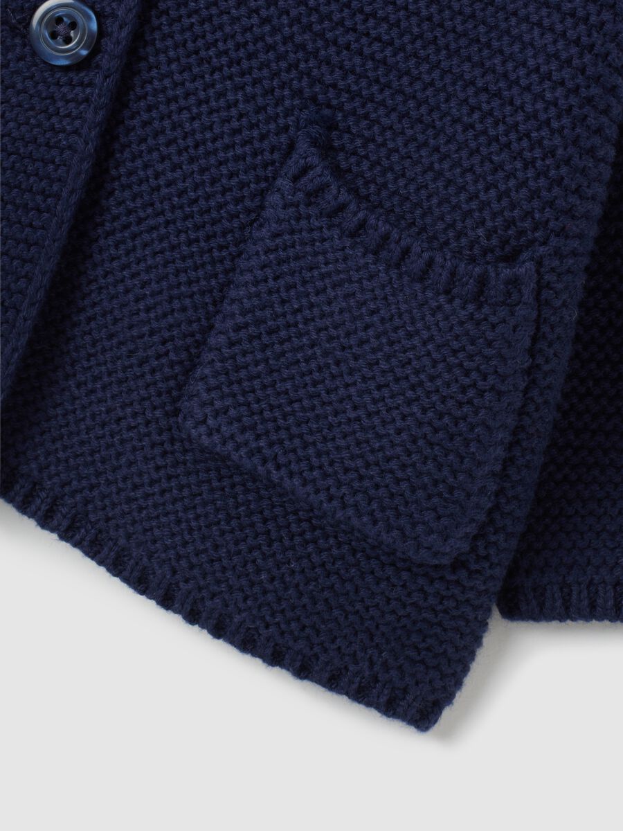 Cardigan tricot con cappuccio e orecchie_5