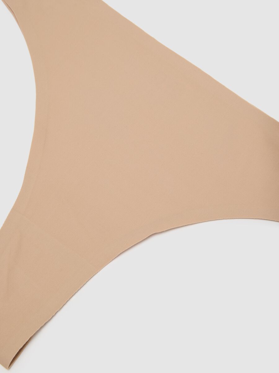 Slip in tessuto elasticizzato beige_1