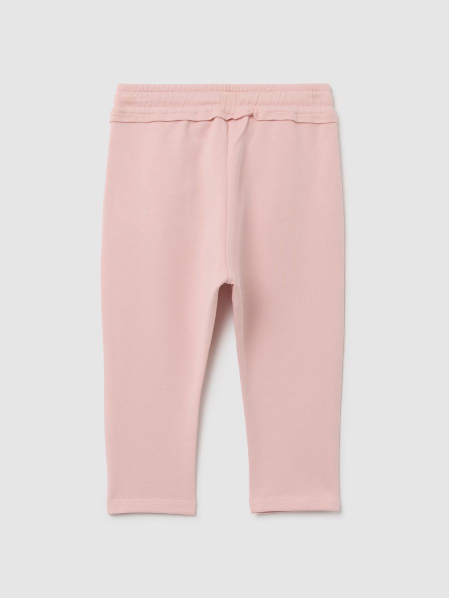 Girls' Stretch Pink Trousers_1