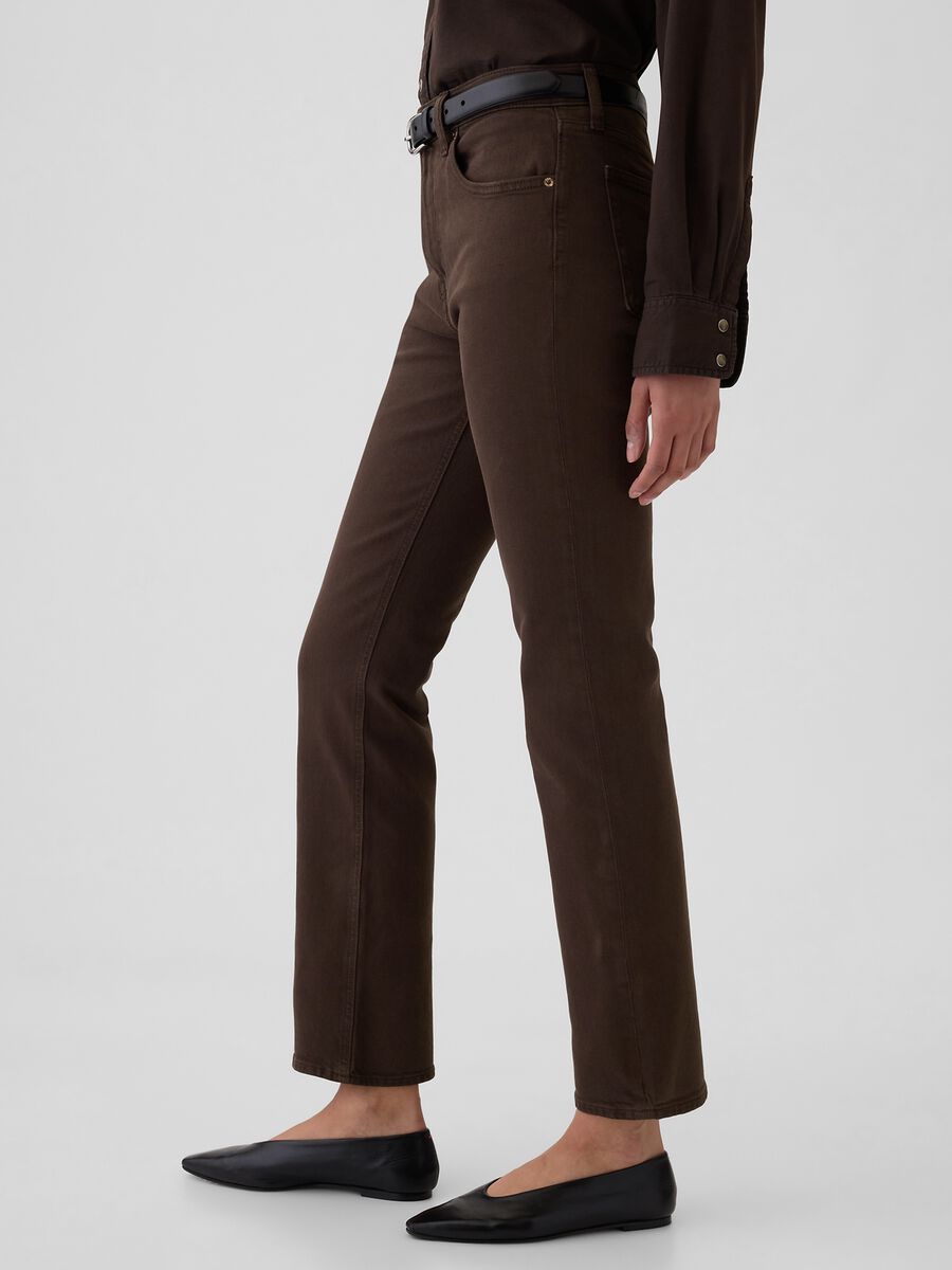 Straight-fit trousers in stretch cotton_3
