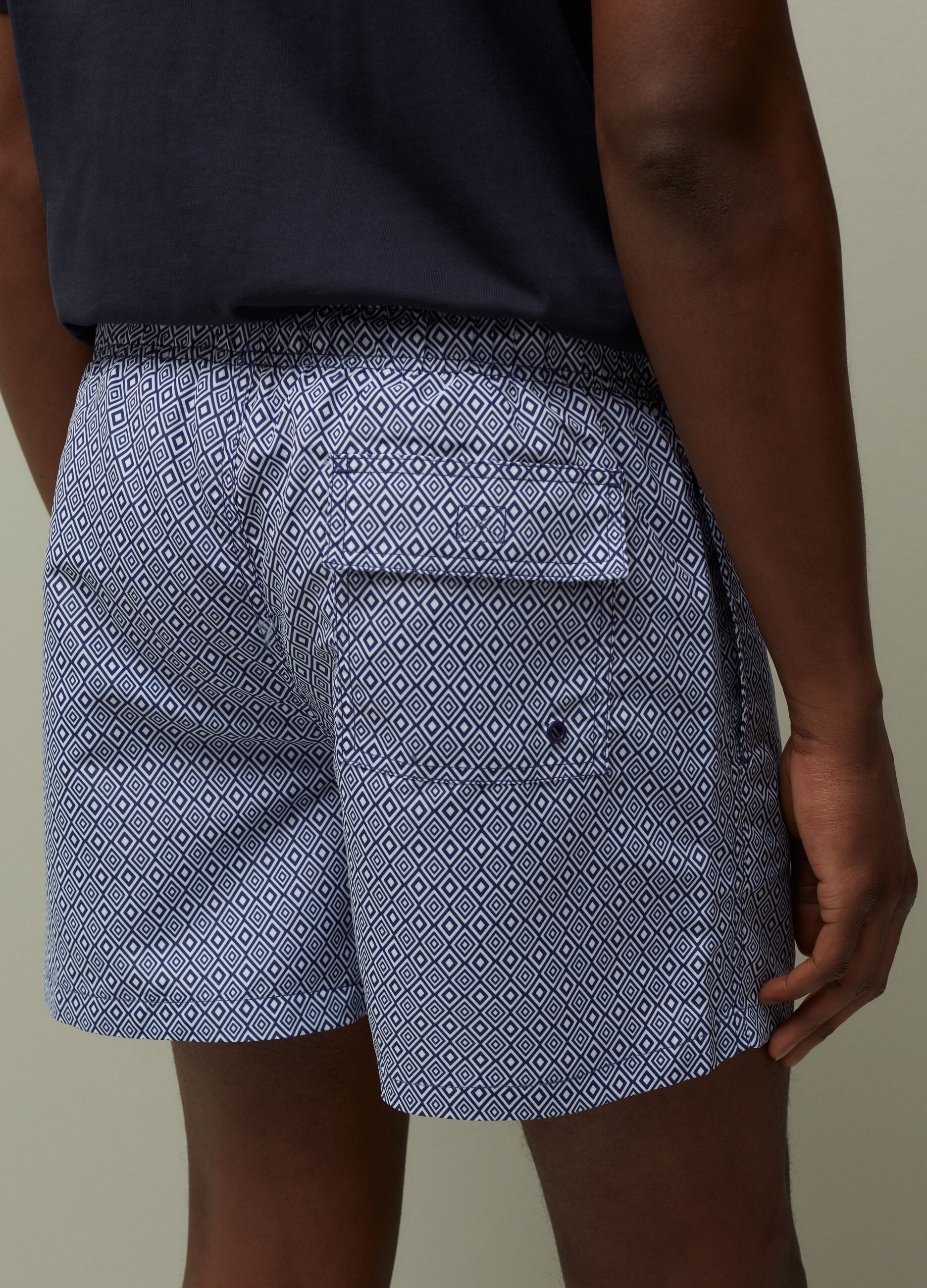 Costume boxer stampa micro rombi_2