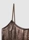 Body in tessuto elasticizzato marrone fitted_5