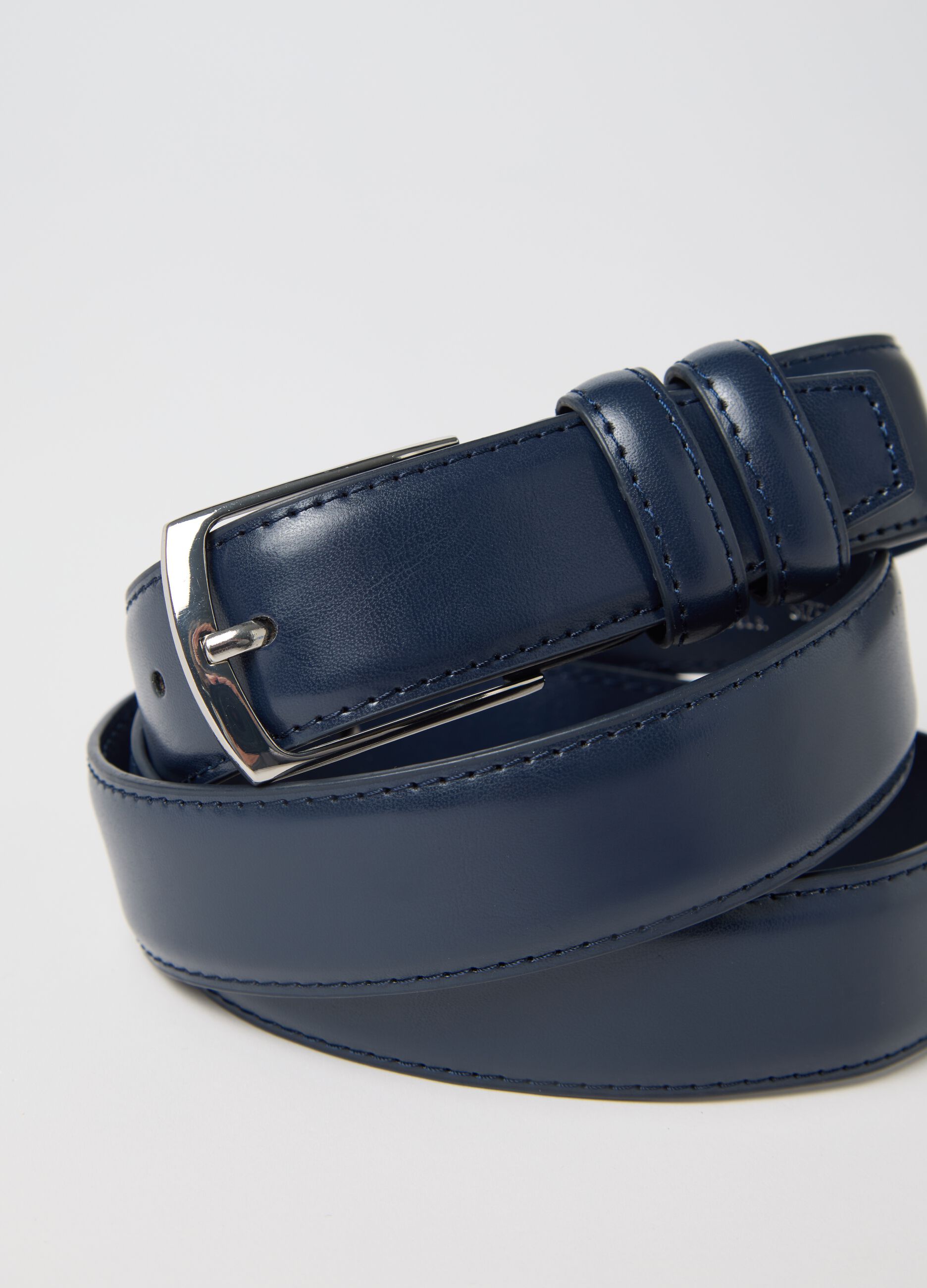 Smooth blue belt
