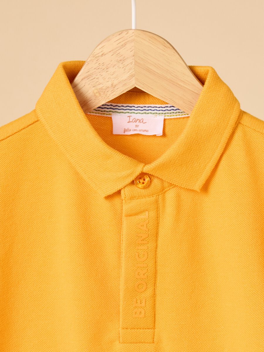 Polo shirt in cotton pique_1