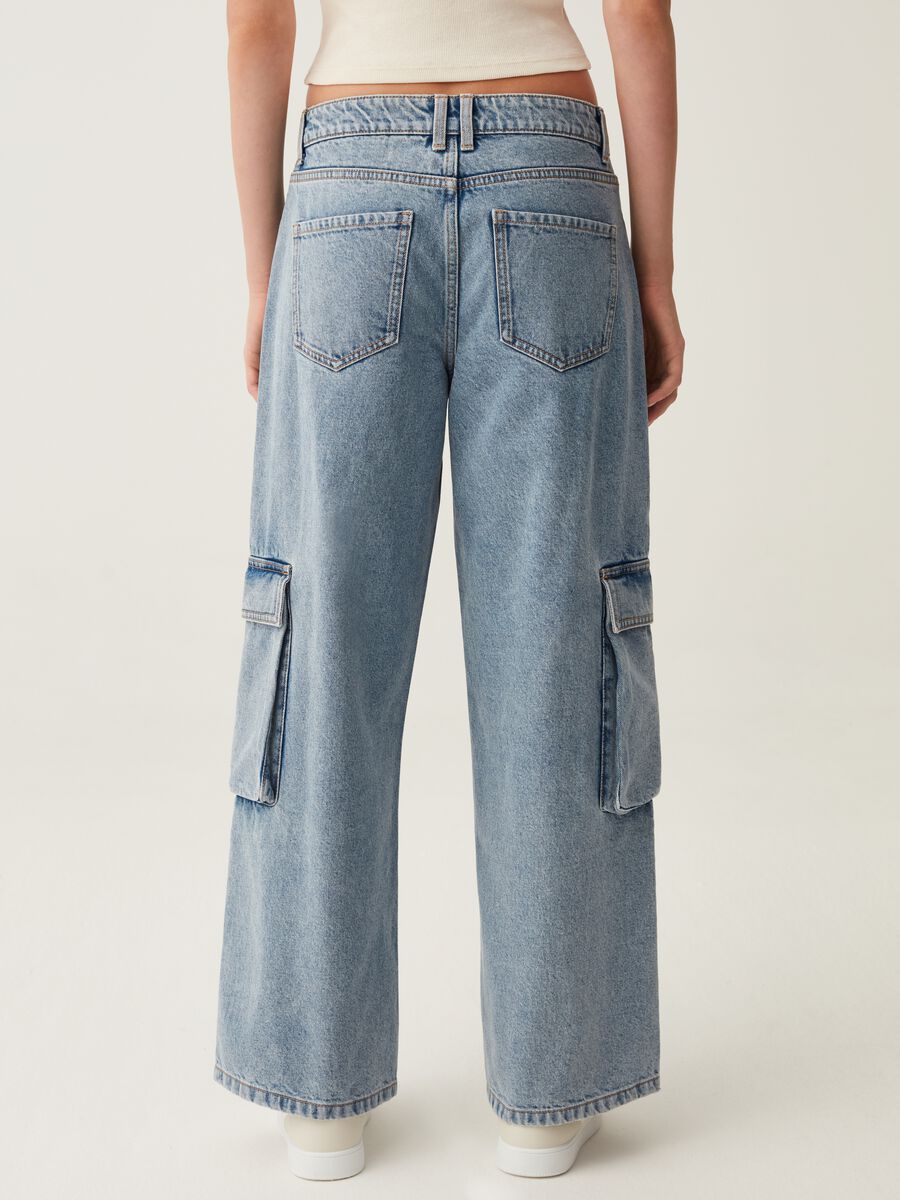 Jeans cargo wide leg_2