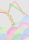 Multicolour Stretch Fabric Bikini_2