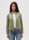 Giacca corta scamosciata full-zip_1