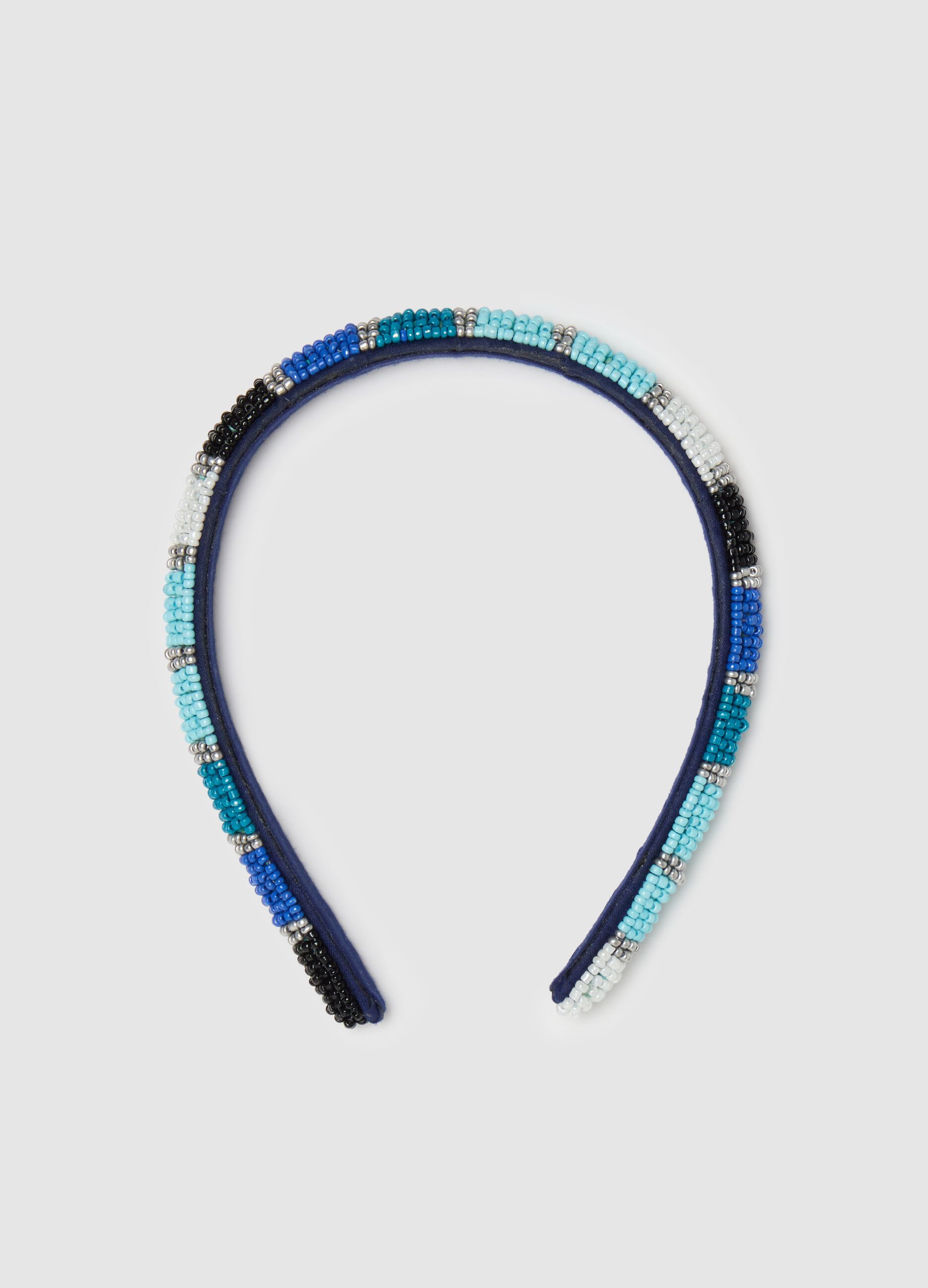 Alice band with beads