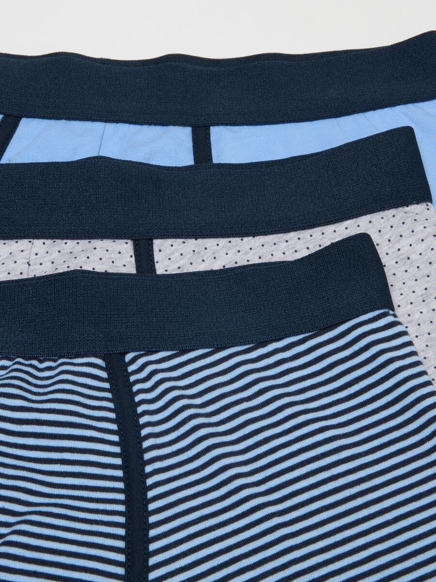 Multipack of multicolour stretch cotton regular fit boxers_5