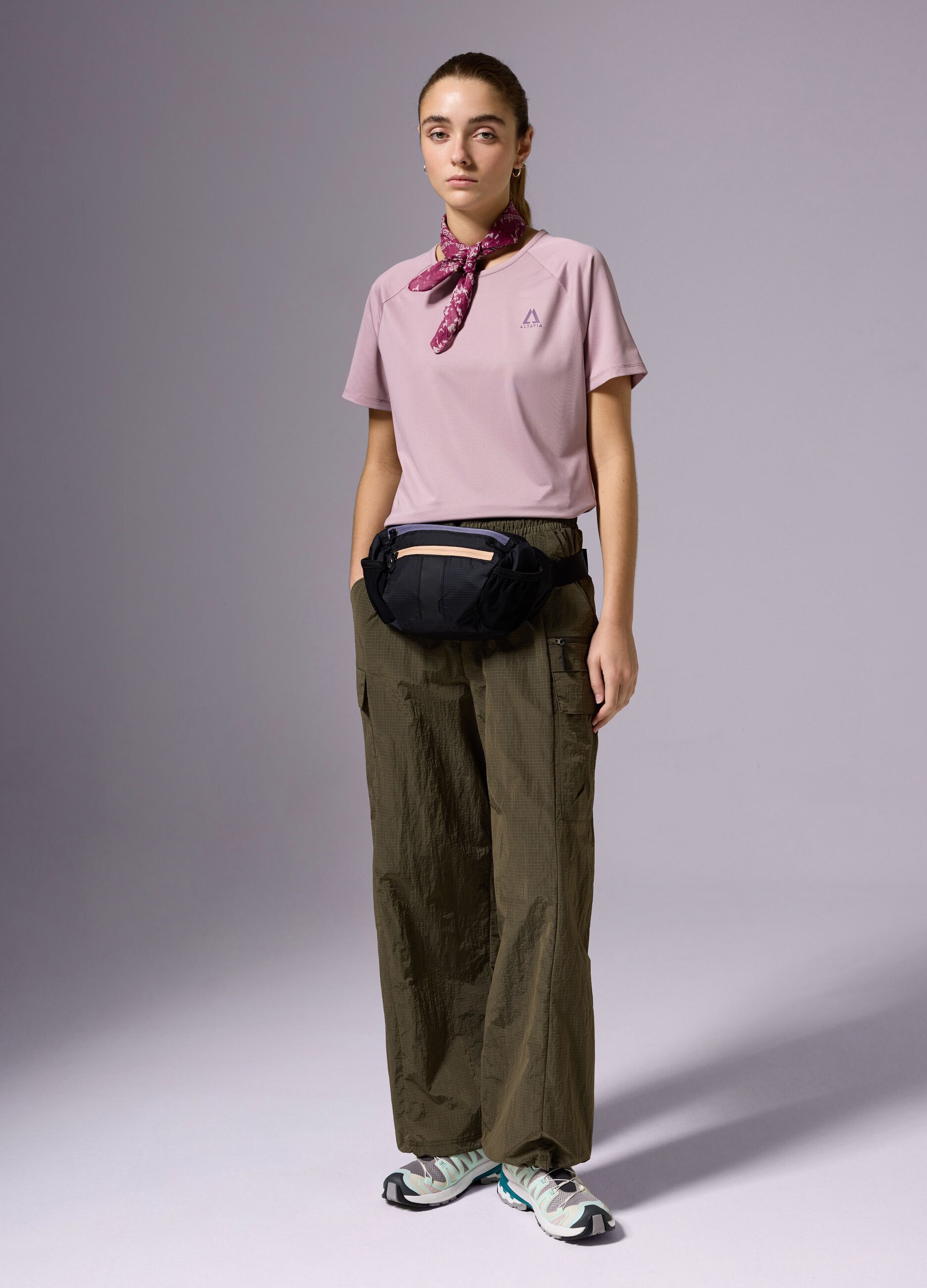 ALTAVIA WITH DEBORAH COMPAGNONI technical T-shirt