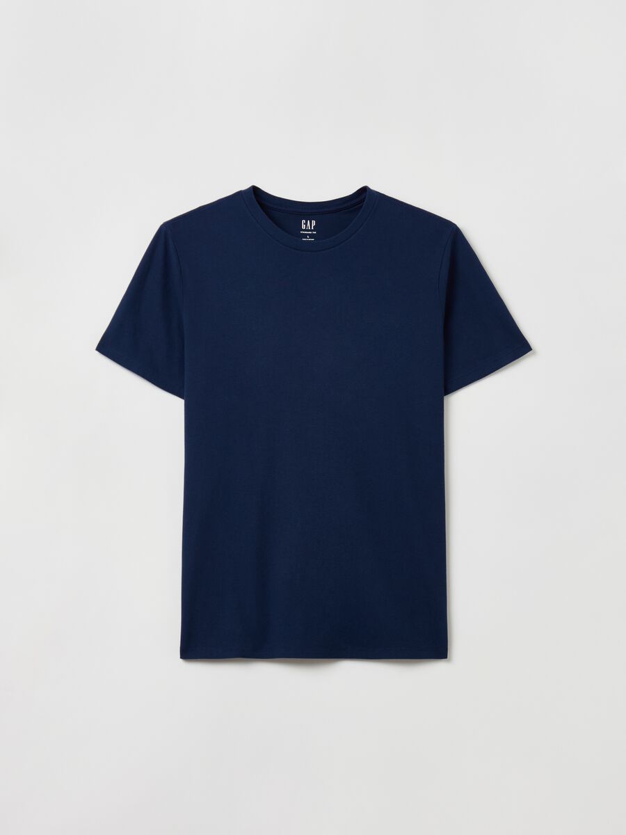 Cotton T-shirt with round neck_1