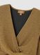 Gold Maternity Dress with Lurex_5
