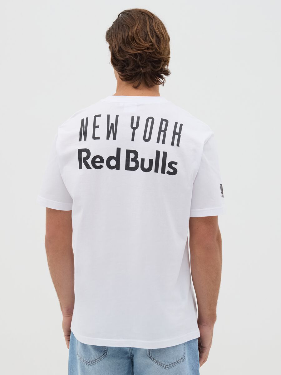 Red Bull New York white T-shirt in cotton_2