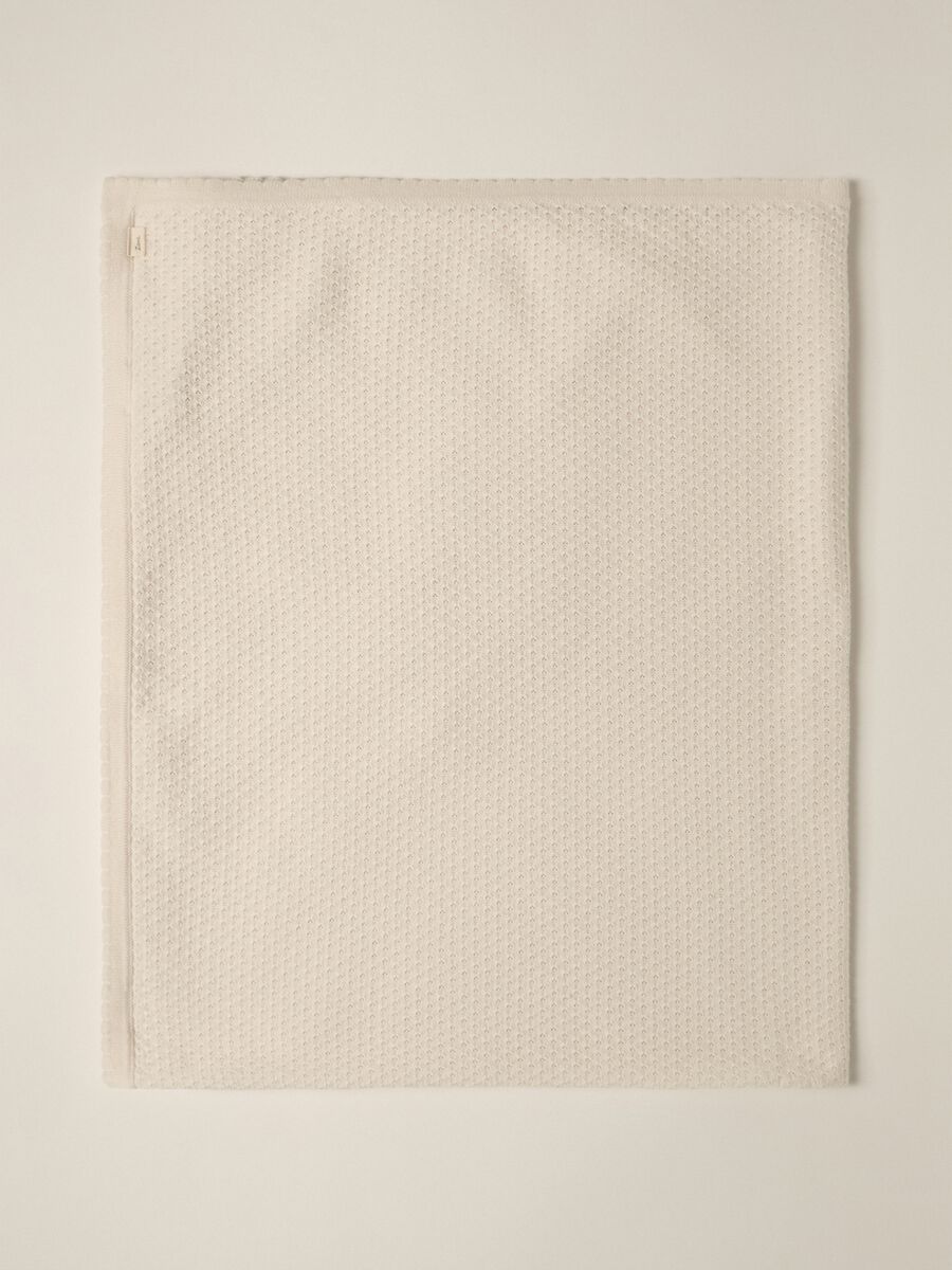 IANA pure cotton knitted blanket_0