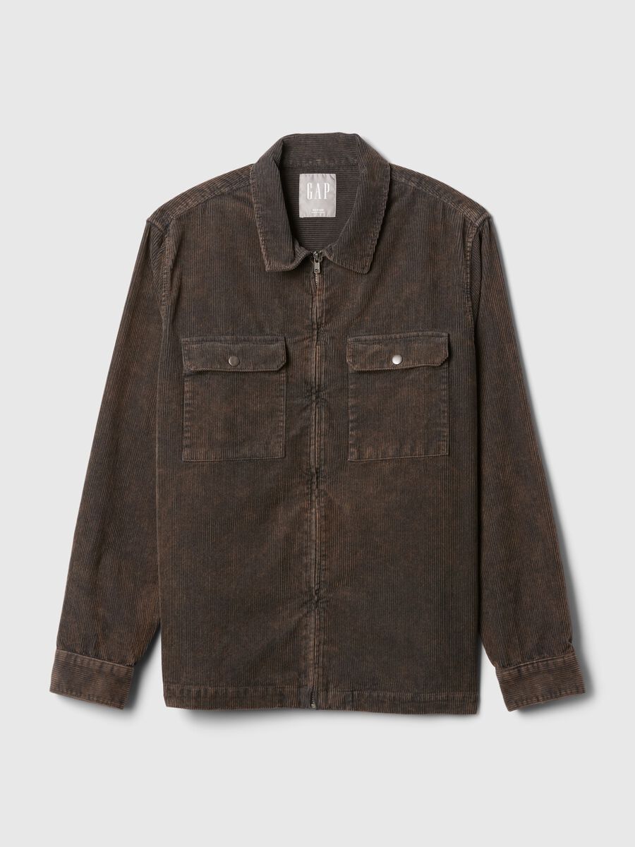 Shacket full-zip in corduroy_3