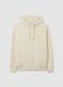 Beige pure cotton sweatshirt regular fit_4