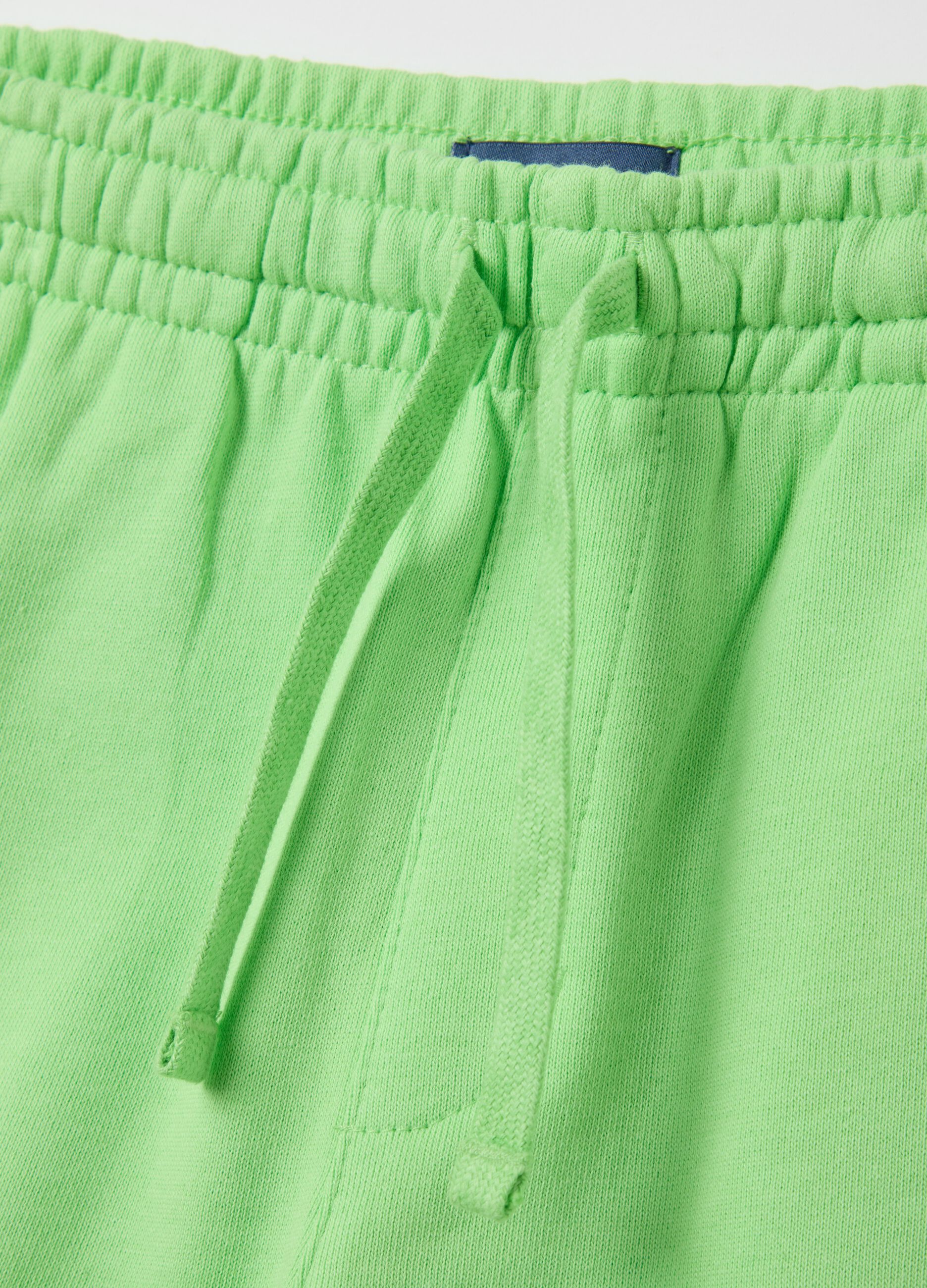 Green Shorts for Kids by OVS in Pure Cotton