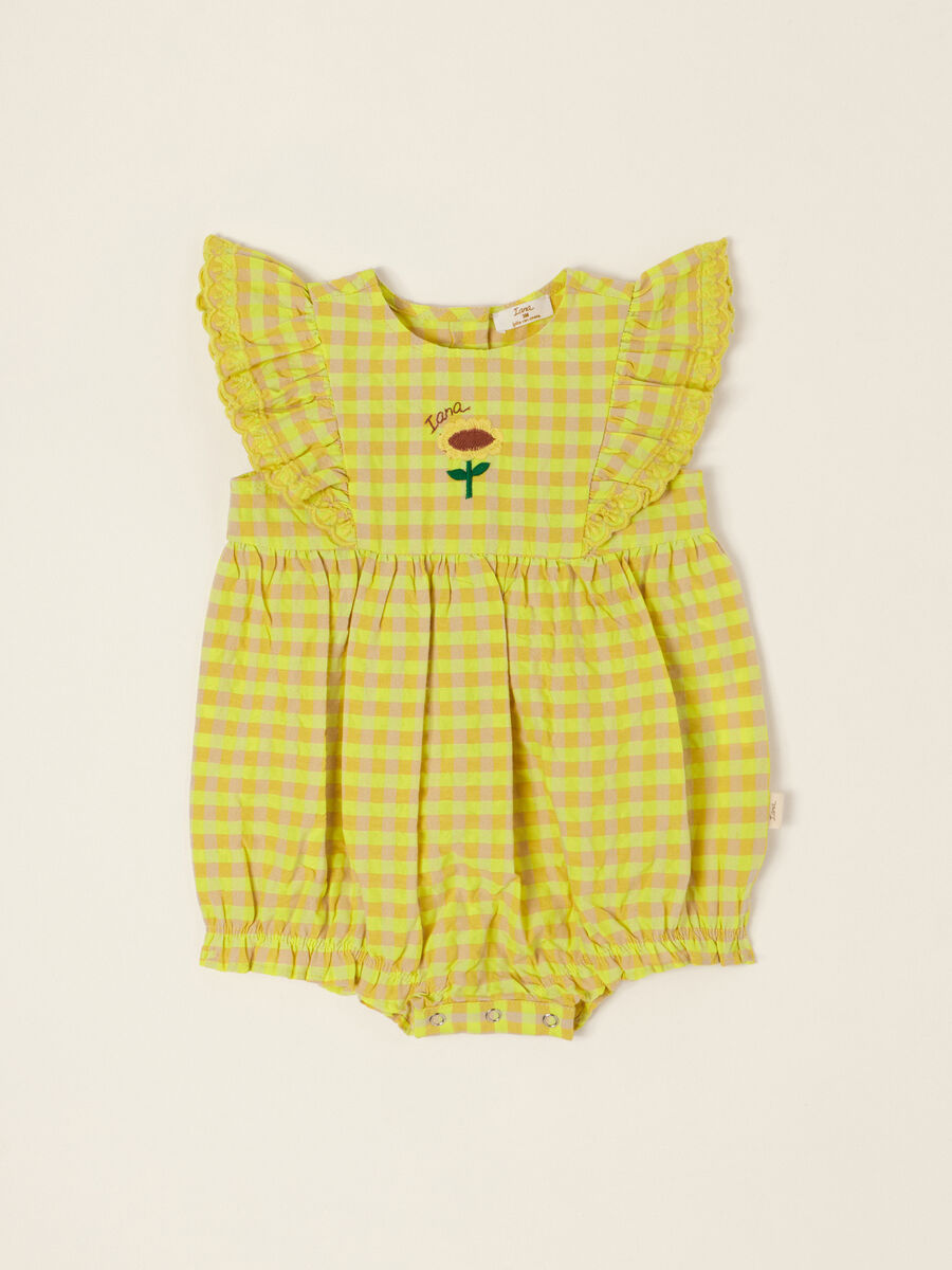 IANA cotton-blend baby girl romper_0