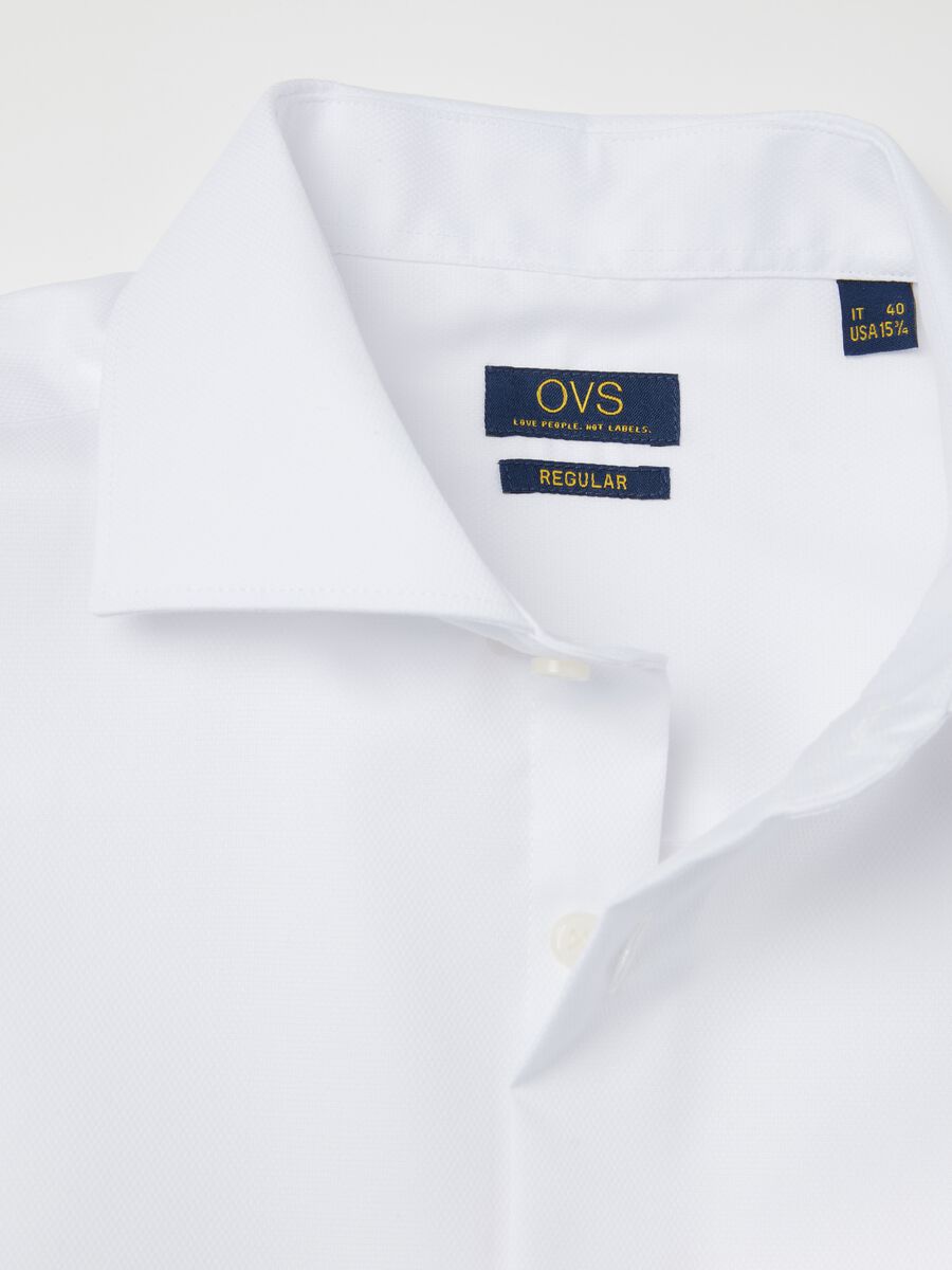 Regular-fit shirt in double-twist cotton_5