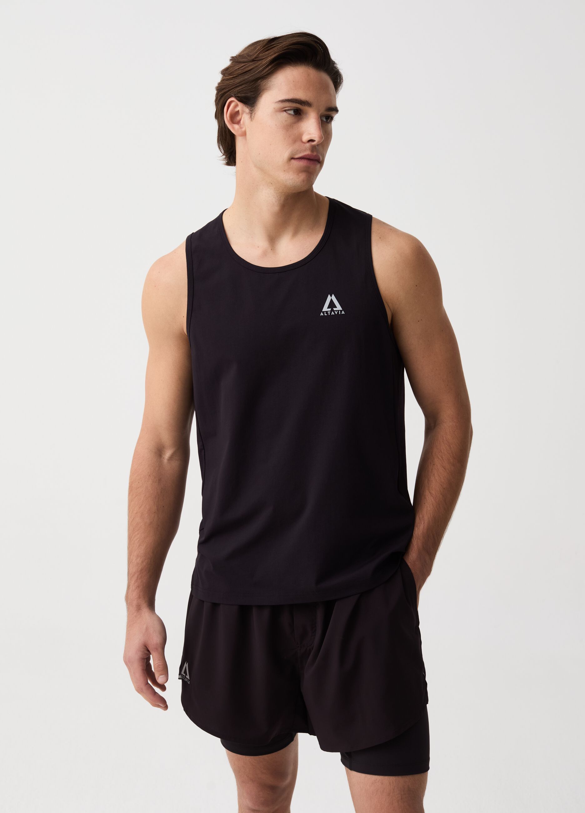 Altavia tank top in technical fabric