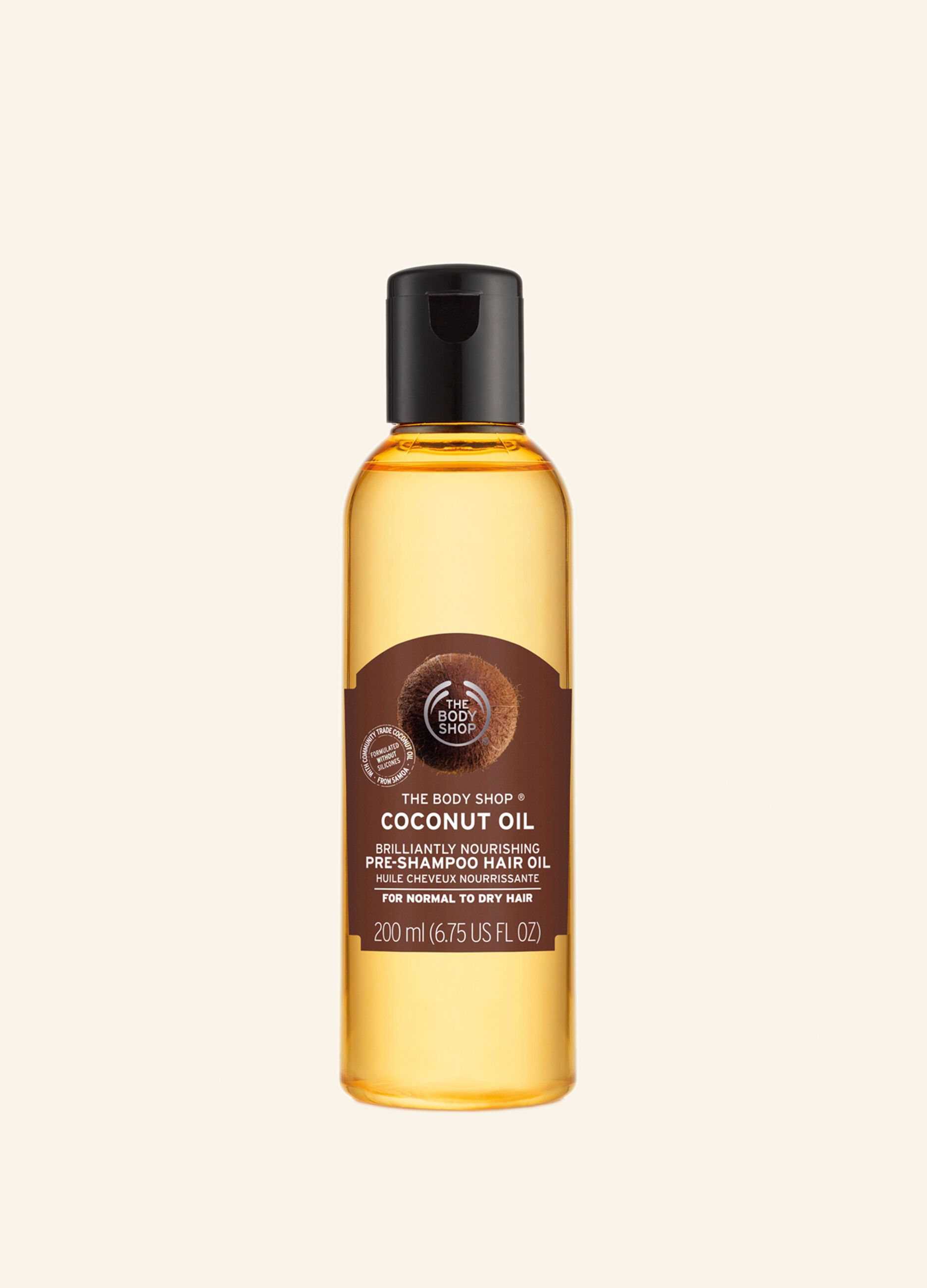 The Body Shop nourishing coconut hair oil 200ml