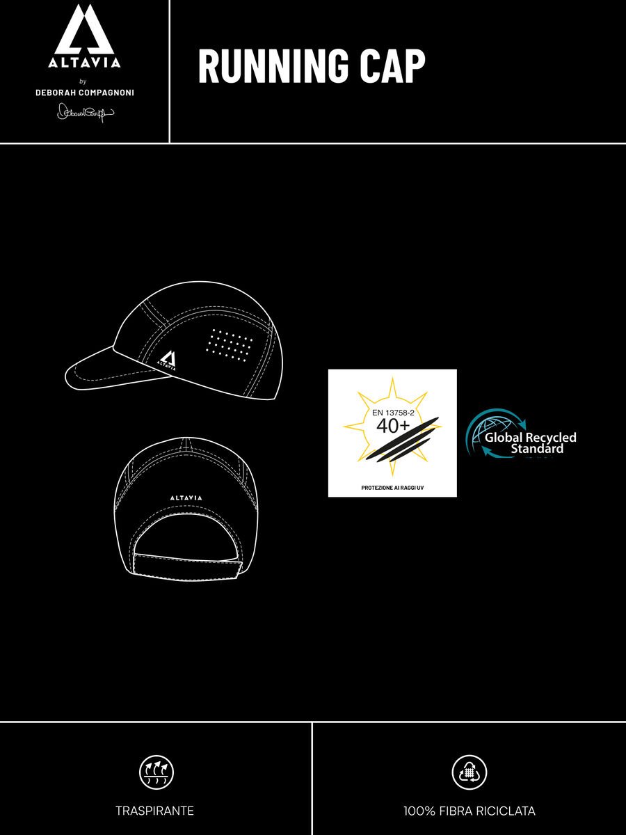 Running Cap ALTAVIA WITH DEBORAH COMPAGNONI_3