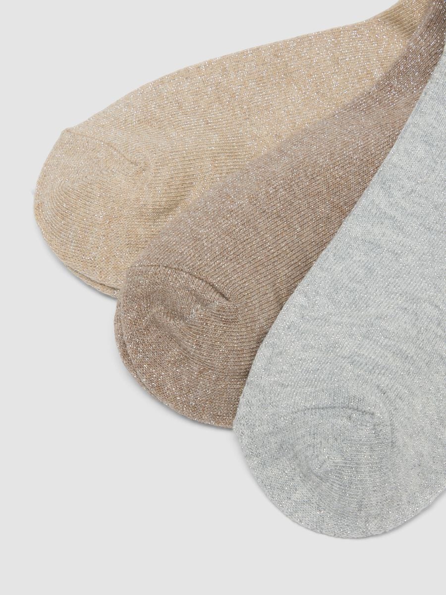 Pack of seven multicoloured socks in stretch organic cotton_2
