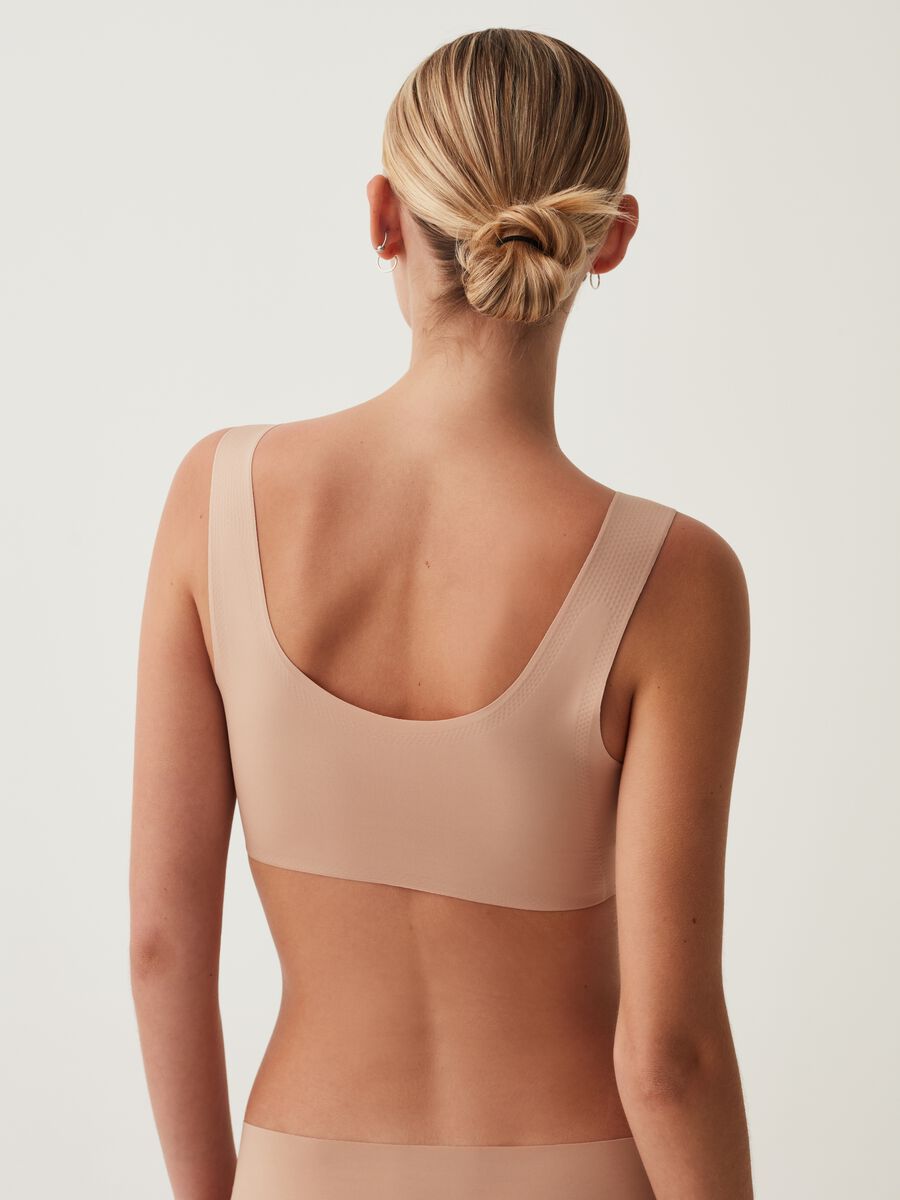 Seamless bralette in microfibre_2