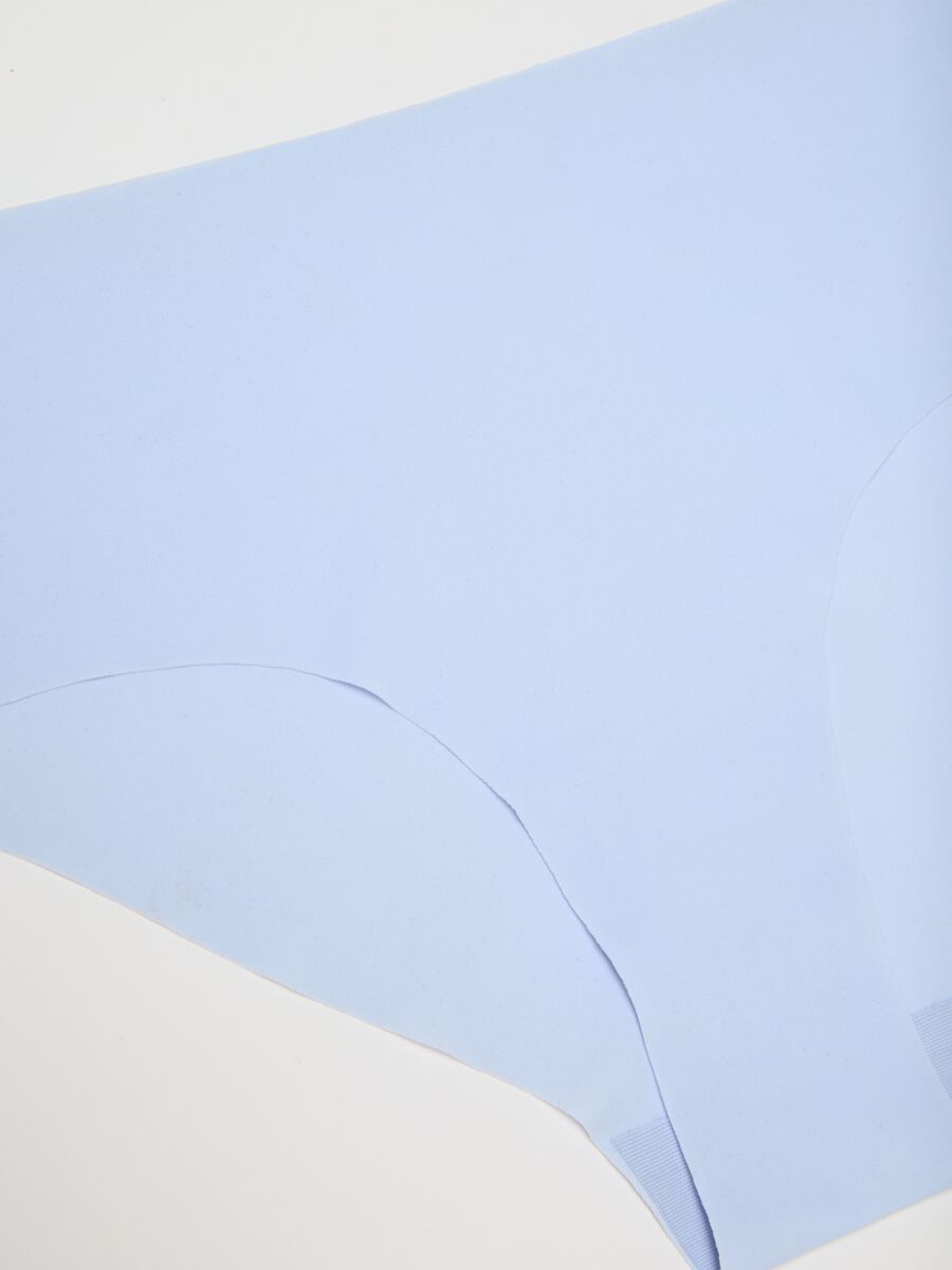 Women's light blue stretch fabric briefs_1