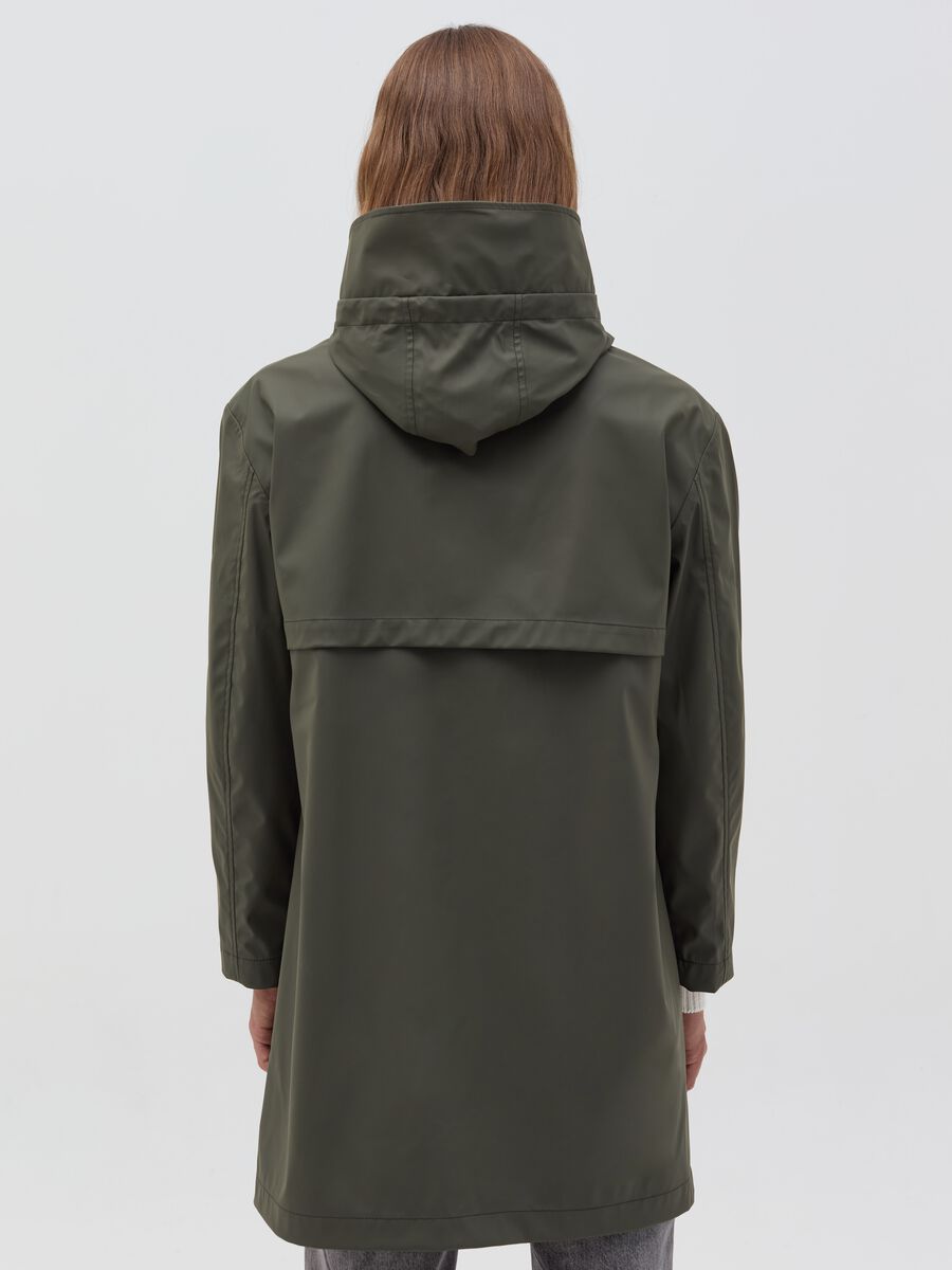 Waterproof parka with logo print_2