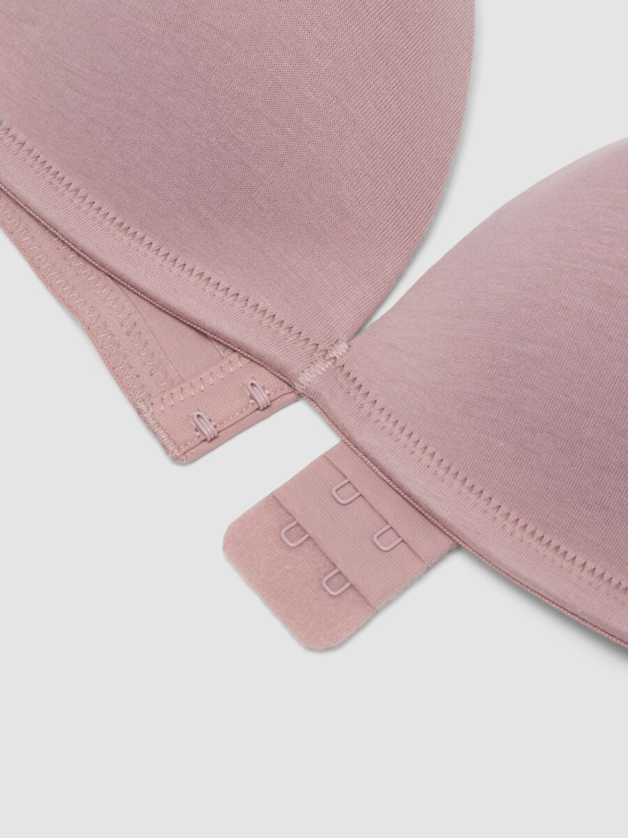 Reggiseno viola imbottito in cotone organico_5