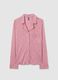 Pink Regular Fit Nightshirt with Buttons_4