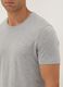 Grey crew-neck T-shirt in pure Supima cotton, regular fit_2