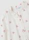 Baby girl's white pure viscose blouse with regular fit and ruffles_3