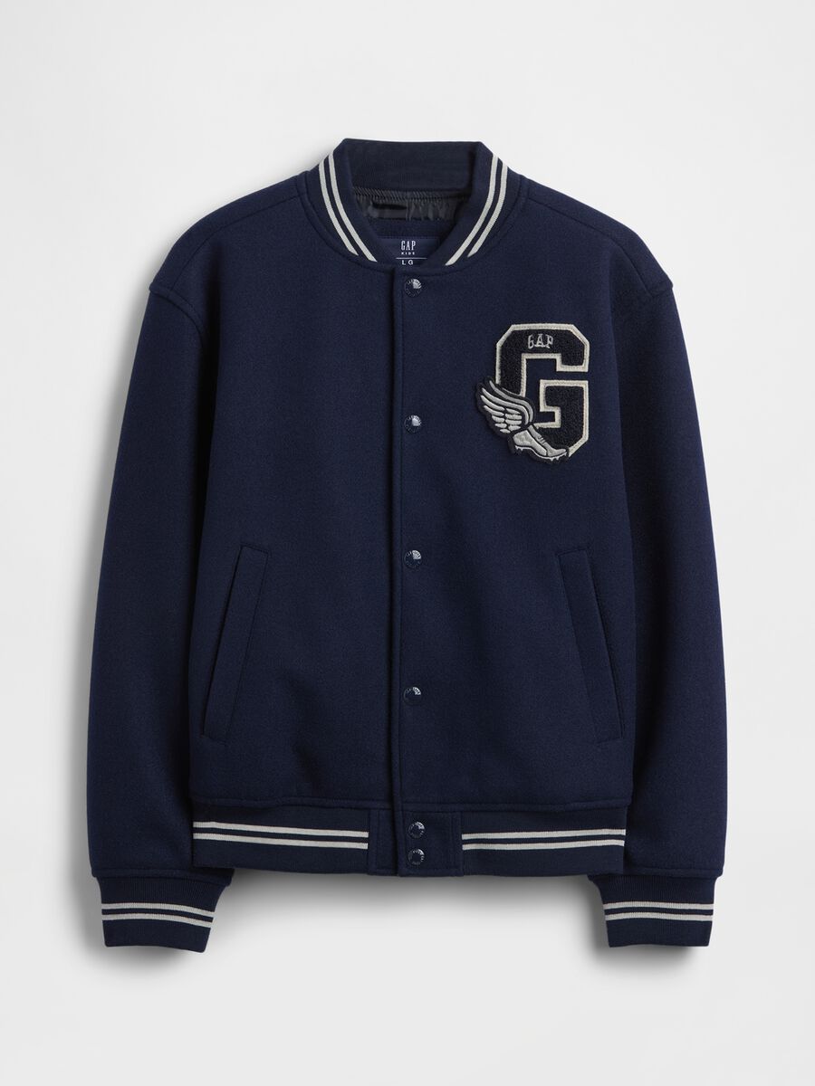 Blue bomber jacket for kids_3