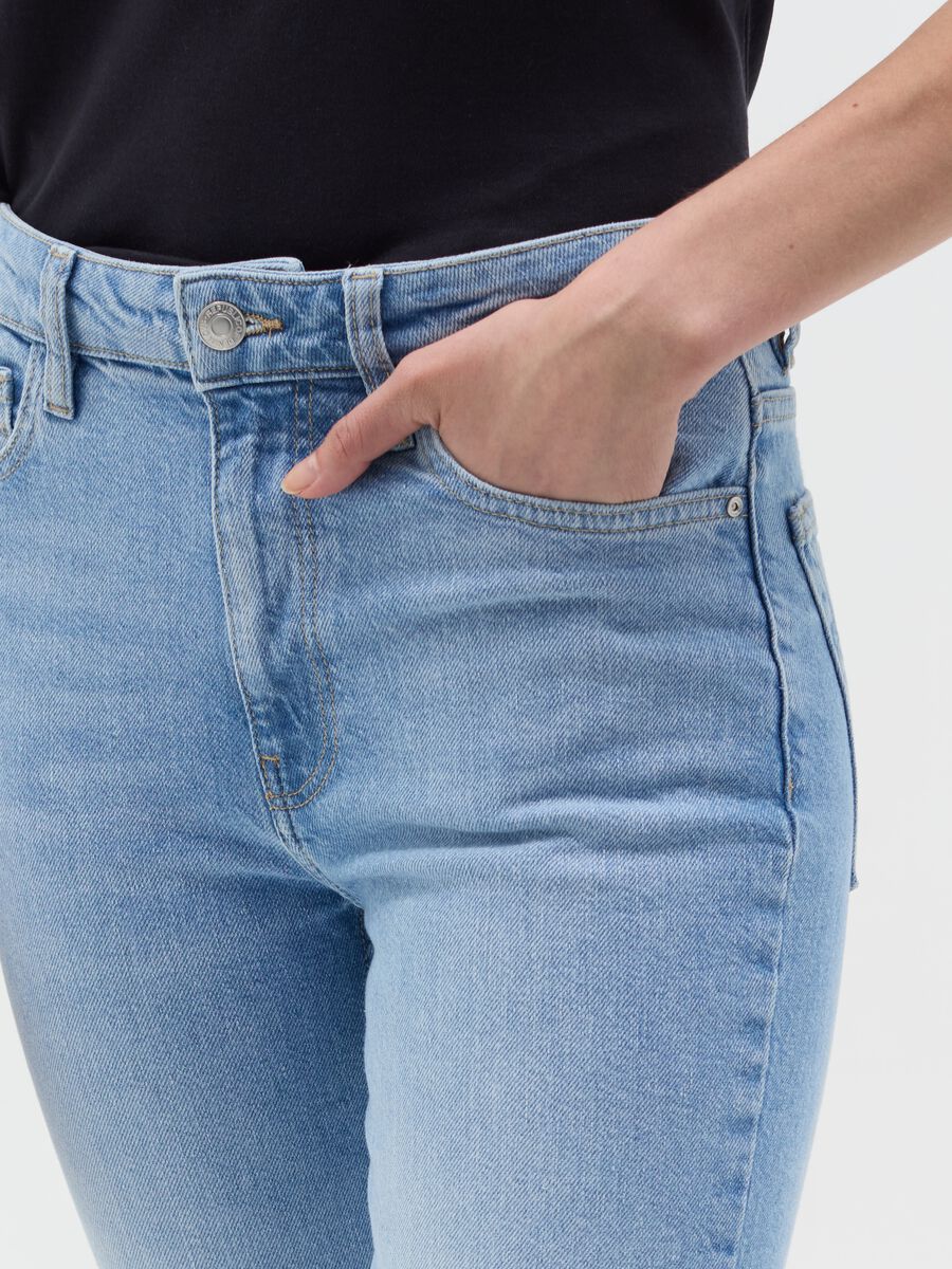 Cropped flare-fit jeans_2