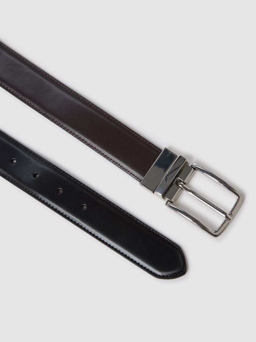 Multicolour genuine leather belt_1
