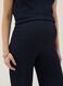 Blue Maternity Pants Relaxed Fit_3