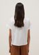 Camicia bianca in puro cotone a maniche corte regular fit_3