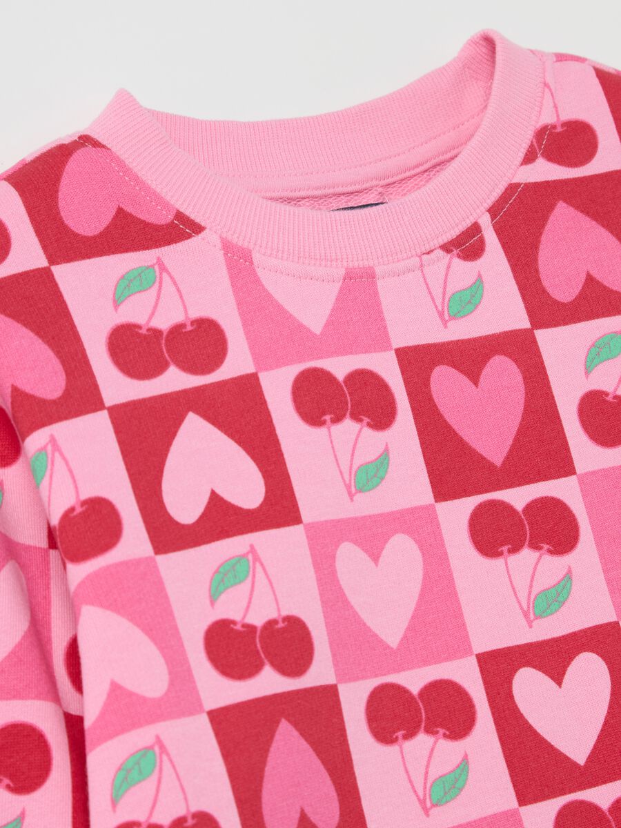 French terry sweatshirt with print_2